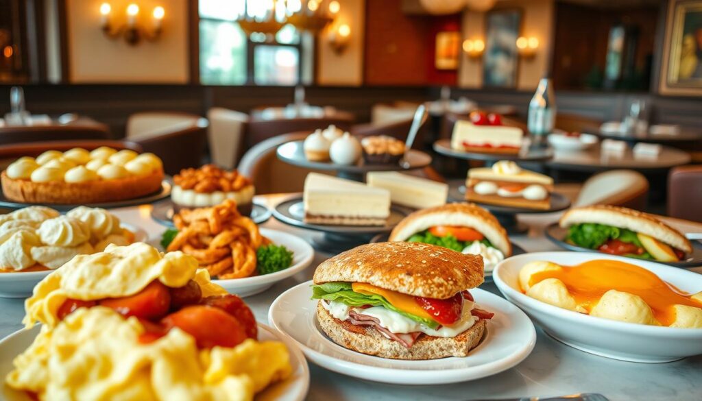 Cheesecake Factory Lunch Menu Variety