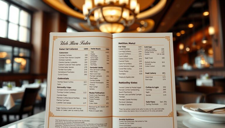 Cheesecake Factory Nutrition Menu