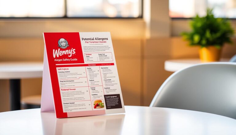 Wendy's Allergen Menu