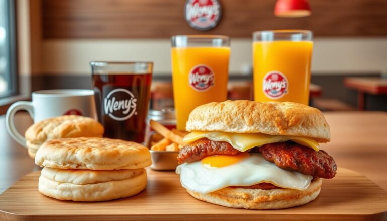 Wendy's Breakfast Menu