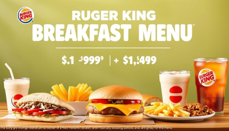 Burger King Breakfast Menu Near Me Price